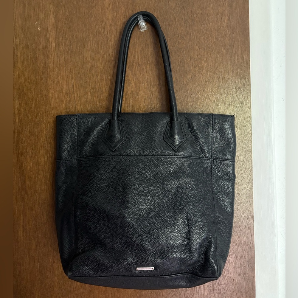 Rebecca Minkoff Black Leather Adeline Tote